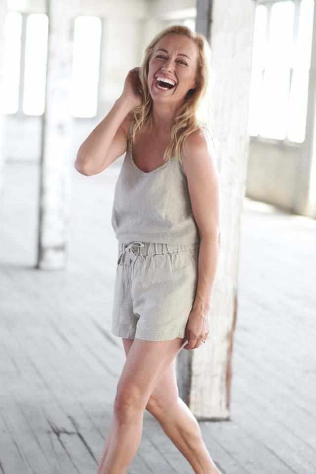 White Smoke The Linen Cami - Natural Natural / S/M,Natural / M/L