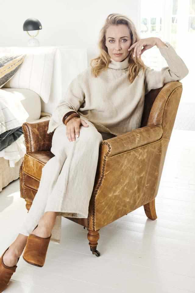 Beige The Linen Baron Top - Natural Natural / S/M,Natural / M/L