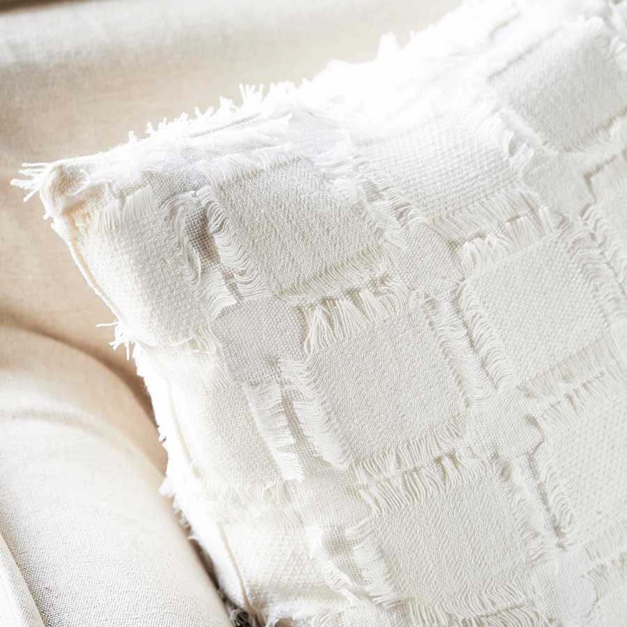 Bedu Cushion - White