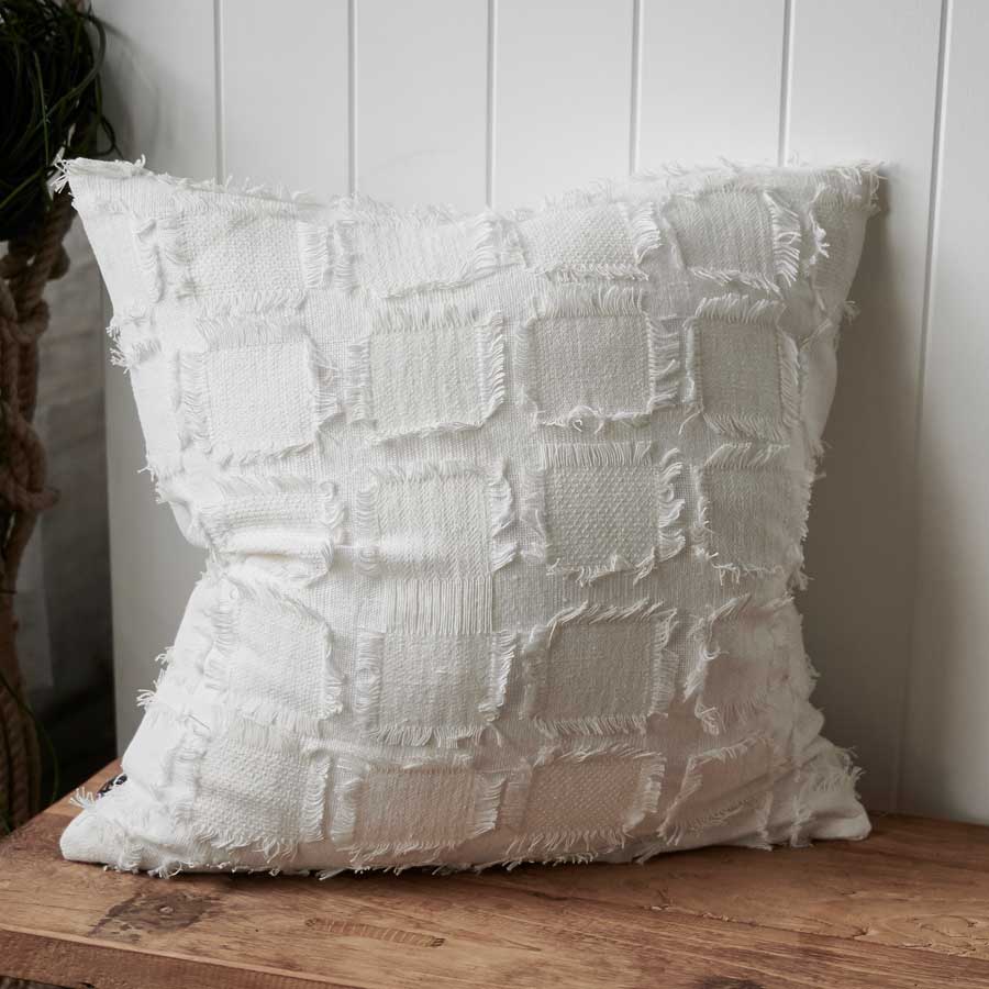 Bedu Cushion - White