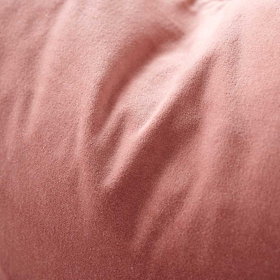 Lynette Velvet Cushion - Desert Rose
