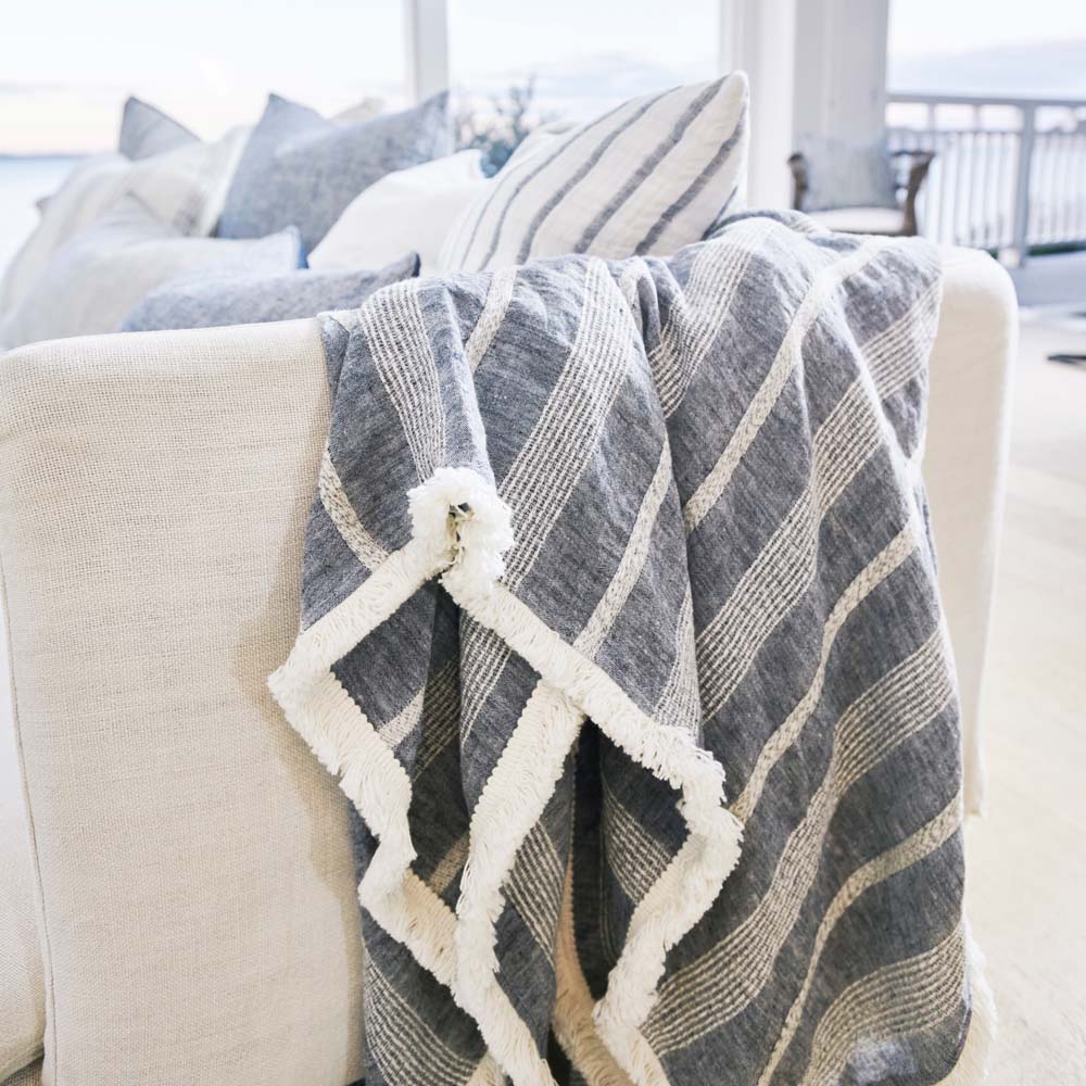 Promenade Linen Throw