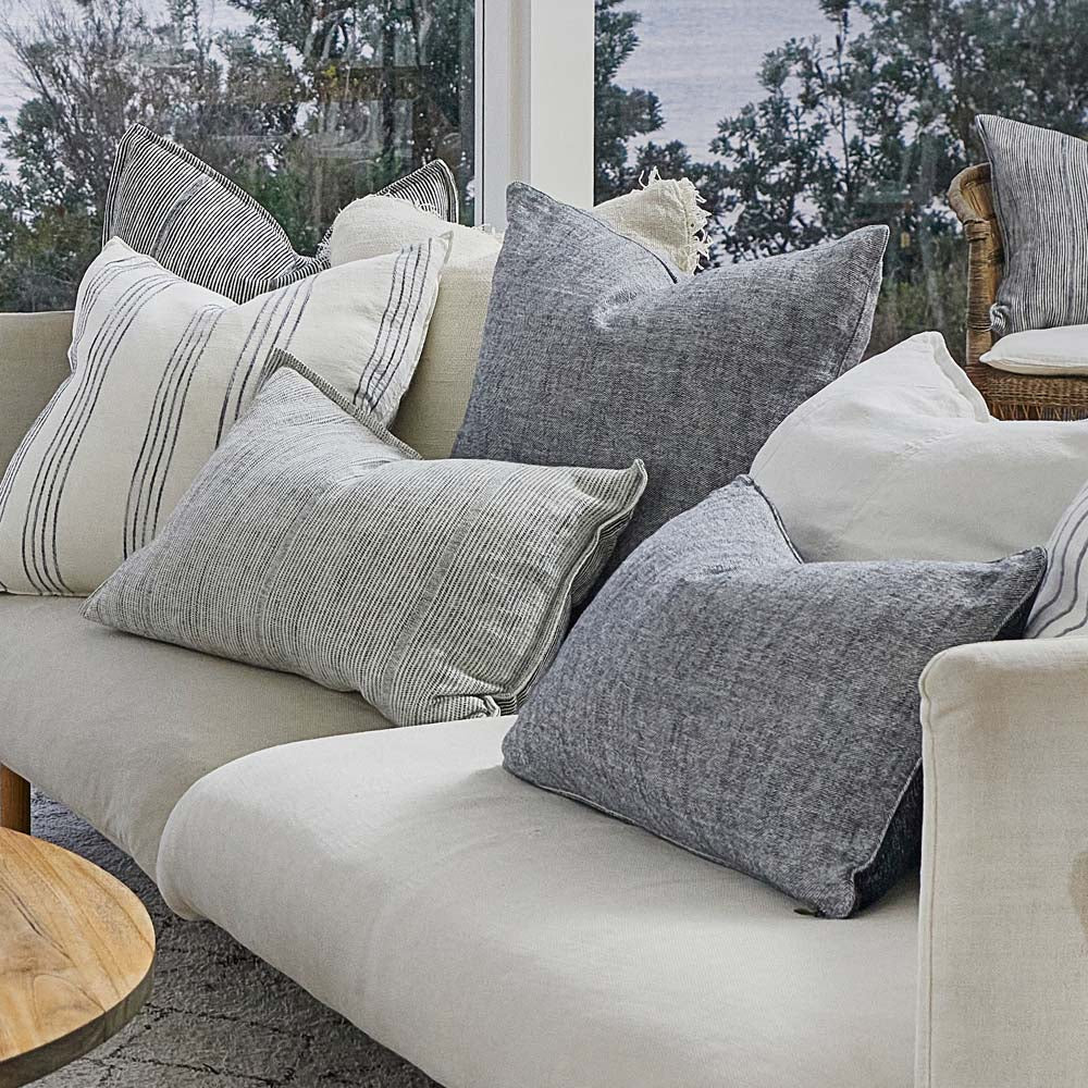 Tachet Reversible Linen Cushion