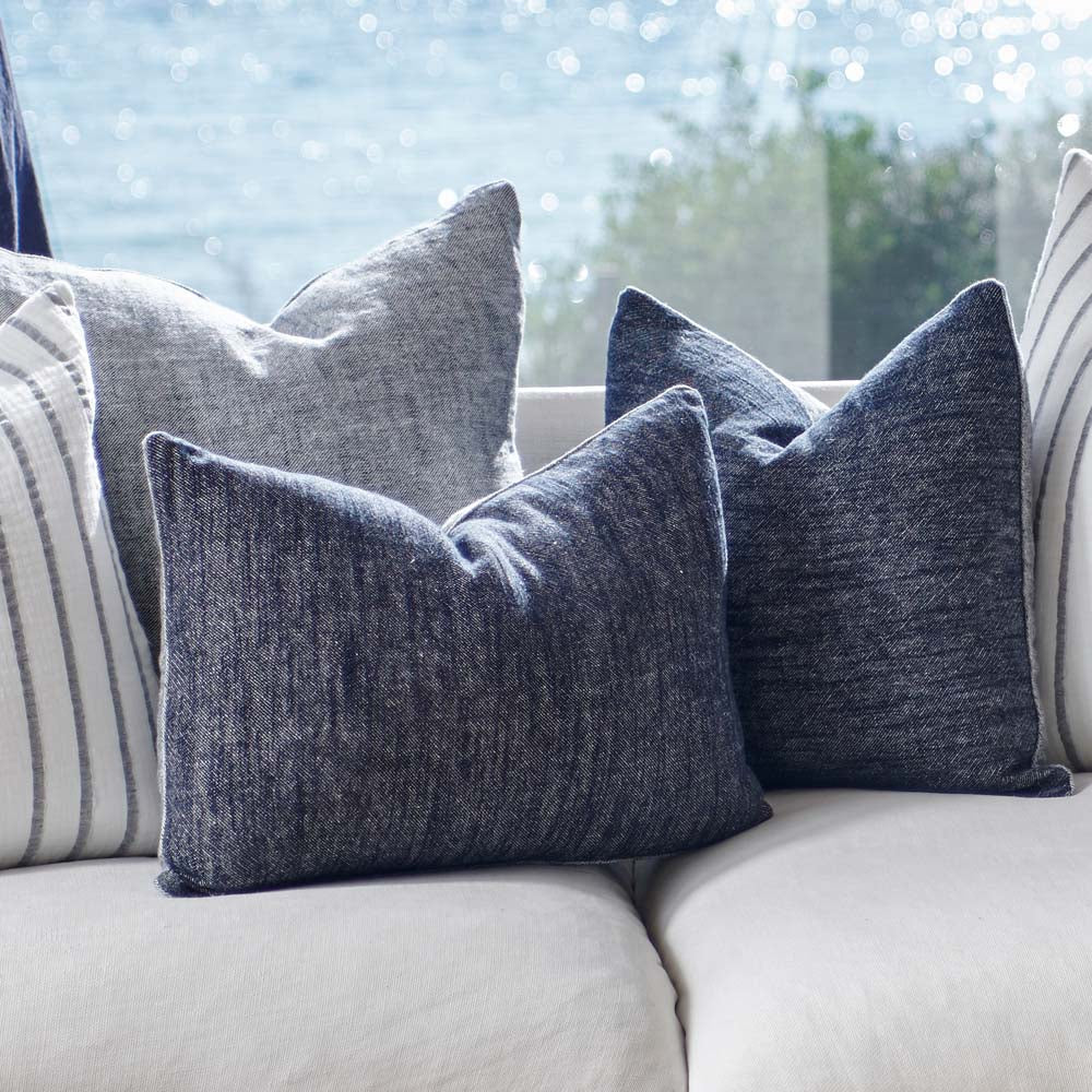 Tachet Reversible Linen Cushion