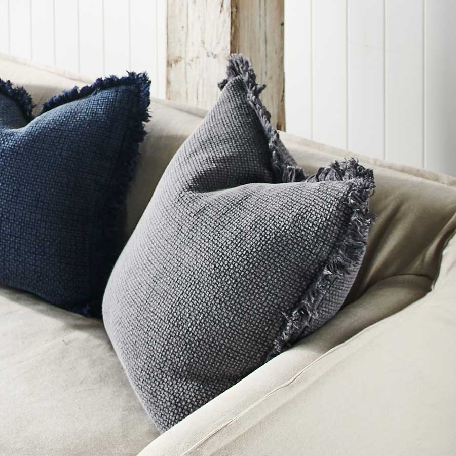 Eadie Lifestyle Chelsea Cushion in Slate