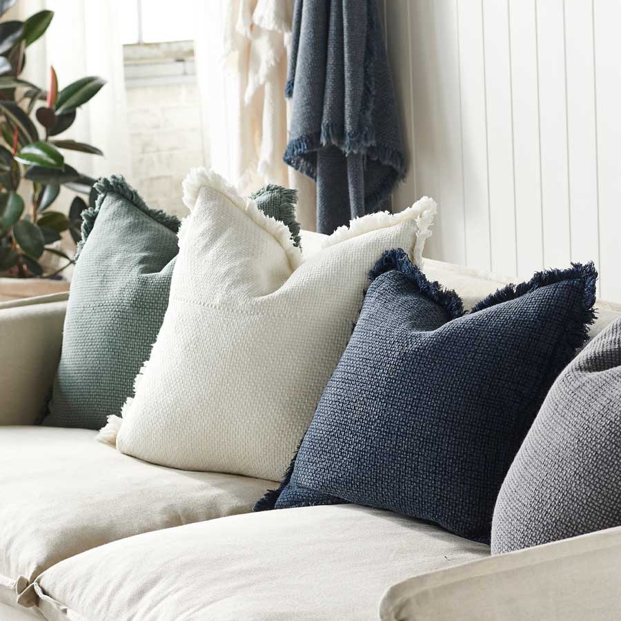 Chelsea Cushion - White