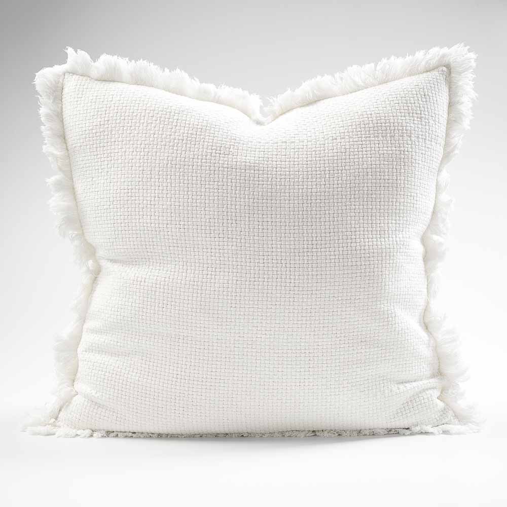 Eadie Lifestyle Chelsea Cushion in White 60x60