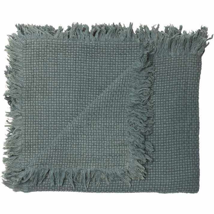 Dim Gray Chelsea Throw - Khaki Khaki / Rectangle: 180x150cm