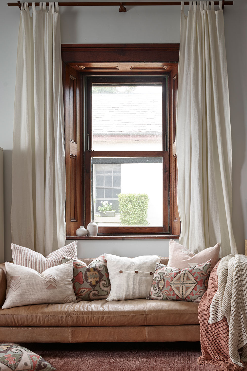 Luca Linen Curtain - Natural