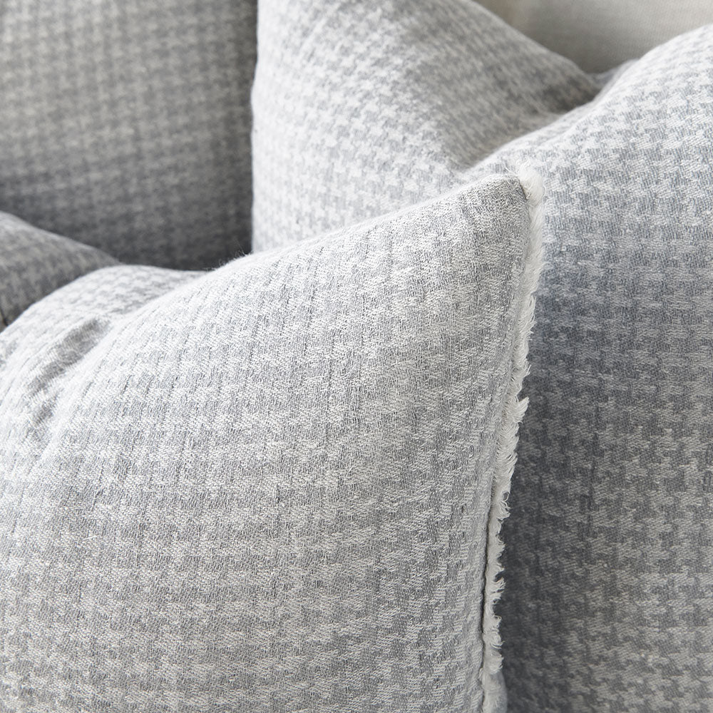 Ordonne Linen Cushion - Silver Grey