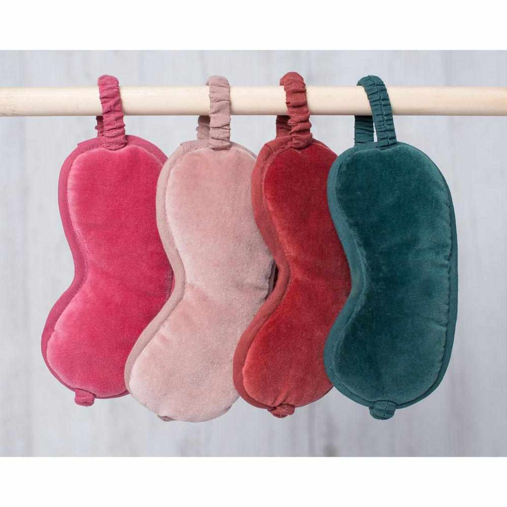 Brown Lynette (Velvet) Eye Mask - Musk Musk