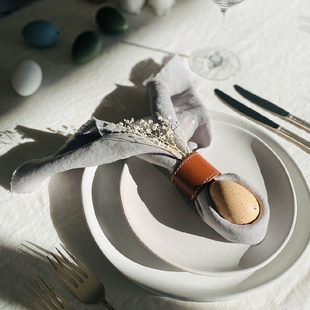 French Linen Napkin (Set of Four) - Slate