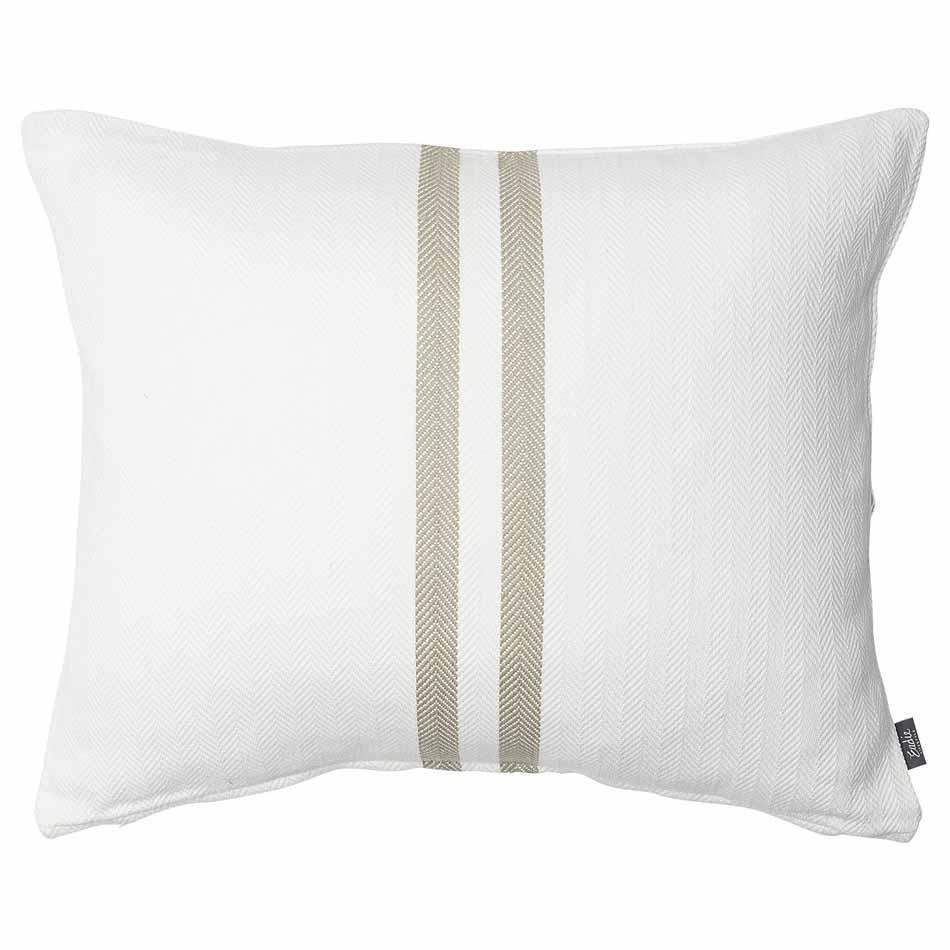 Lavender Simpatico Cushion - Natural White/Natural / Rectangle: 50x60cm