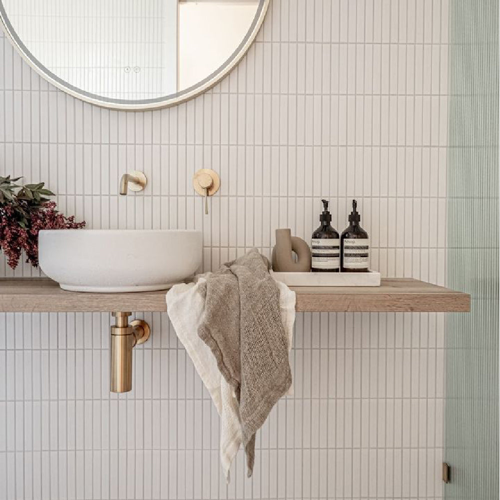 Mayla Hand Woven Linen Hand Towel (Set of 2) - Natural