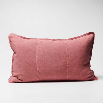 Luca Linen Cushion - Dusty Rose - 40x60cm 