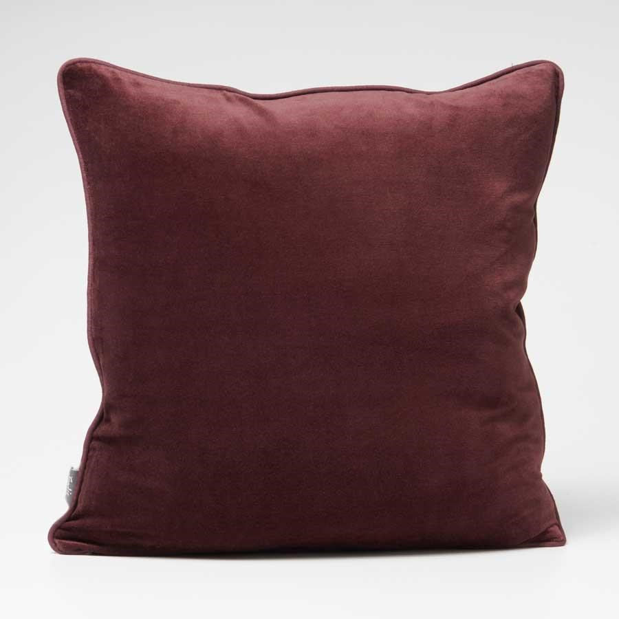 Lynette Cushion - Burgundy