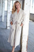 White Smoke The Linen Robe - Natural Natural / OSFA