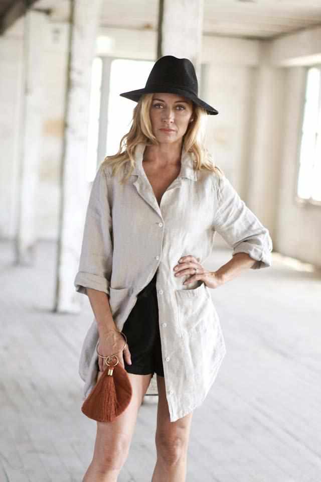 Beige The Essential Linen Shirt - Natural Natural / S/M,Natural / M/L,Natural / XL