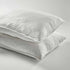 White Euro Linen Pillow Case Set