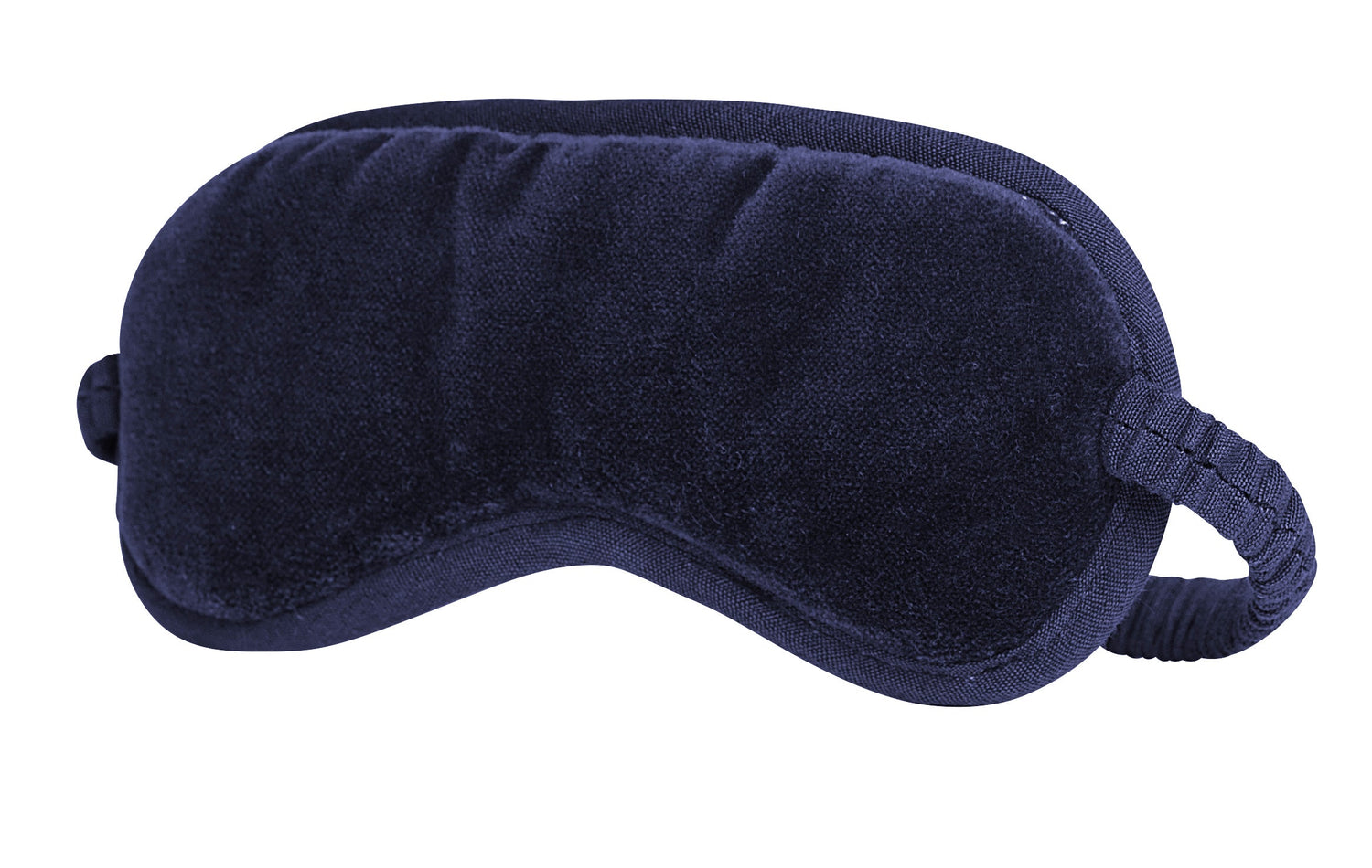 Lynette Velvet Eye Mask w Velvet Bag - Navy