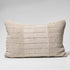 Eadie Lifestyle Mayla hand woven linen cotton cushion with button closure on the reverse side