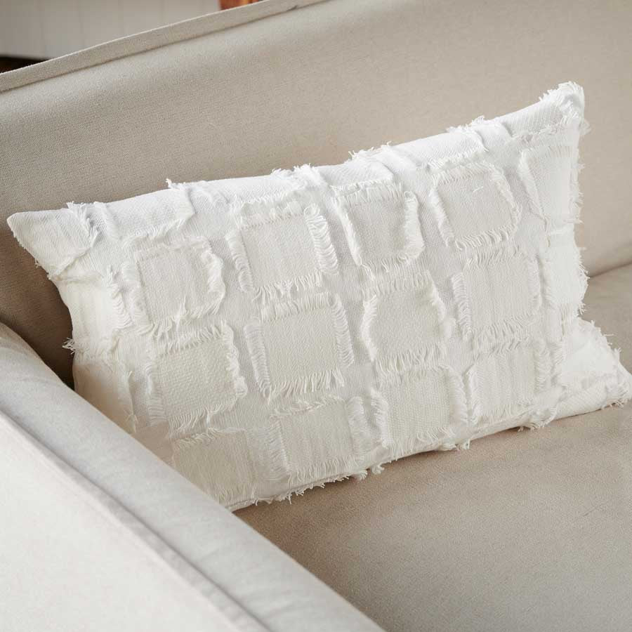 Bedu Cushion - White