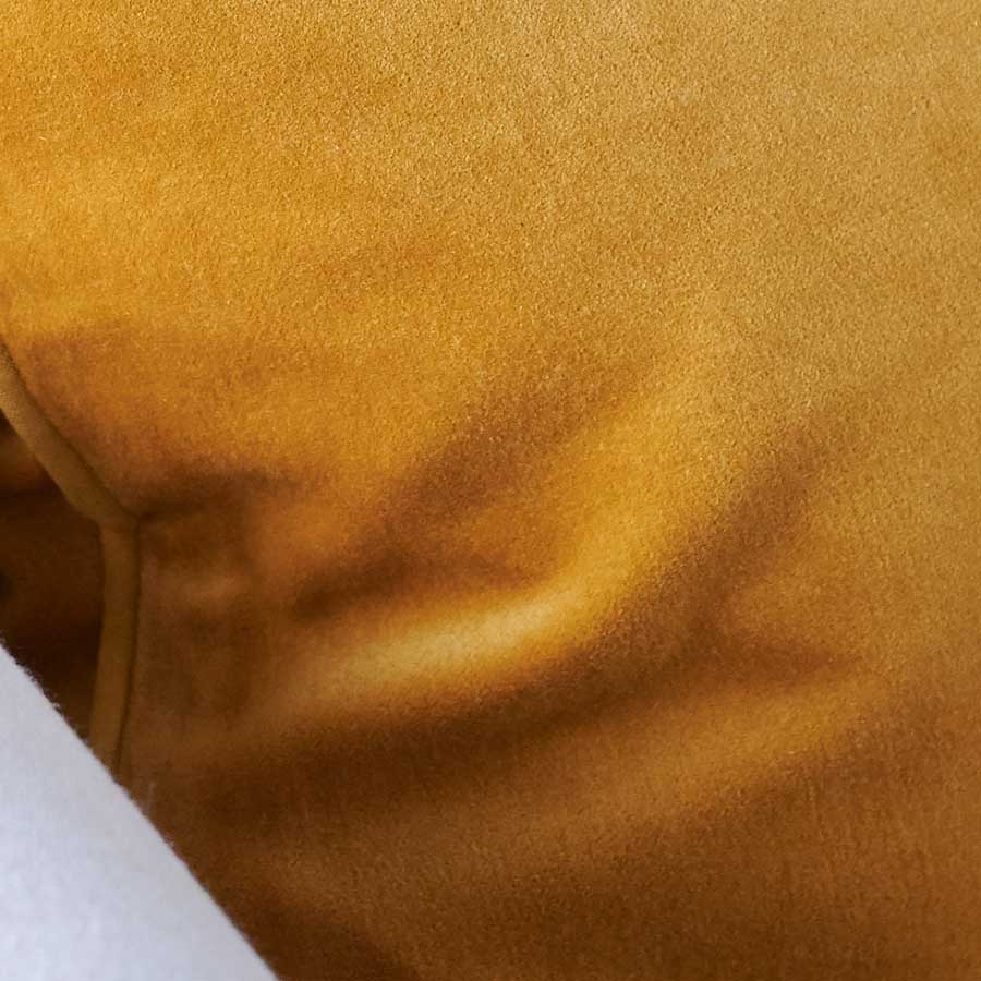 Lynette Velvet Cushion - Mustard