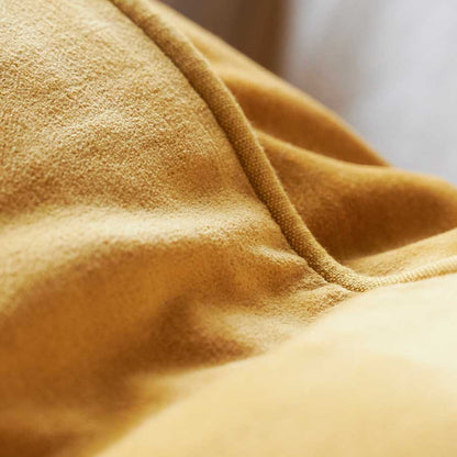 Lynette Velvet Cushion - Mustard