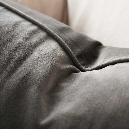 Lynette Velvet Cushion - Coal