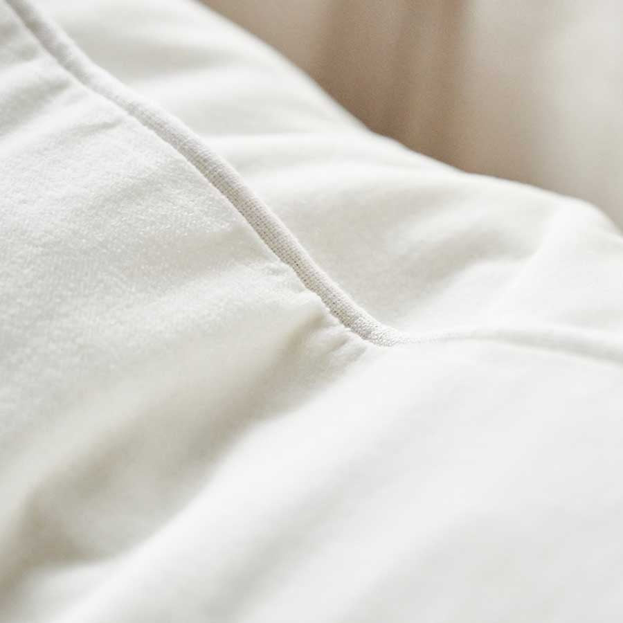 Lynette Velvet Cushion - White