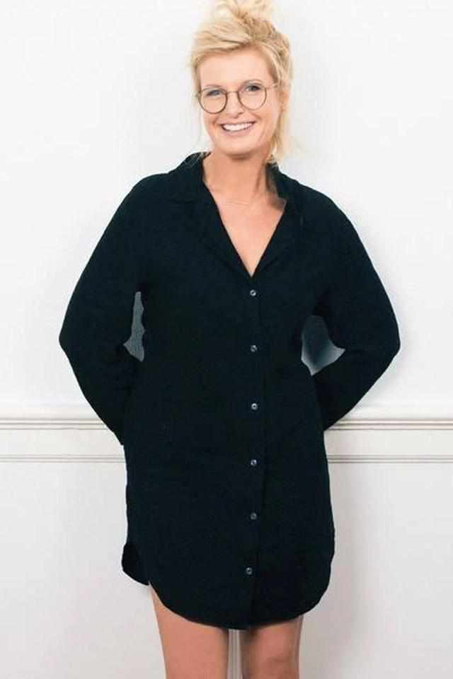 Black The Essential Linen Shirt - Black Black / S/M,Black / M/L,Black / XL