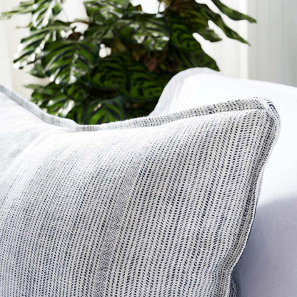 Myra Cushion - Navy/White Stripe