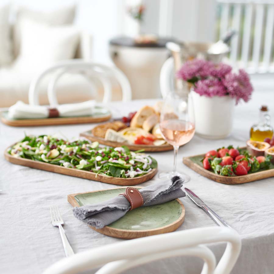 French Linen Napkin (Set of Four) - Slate