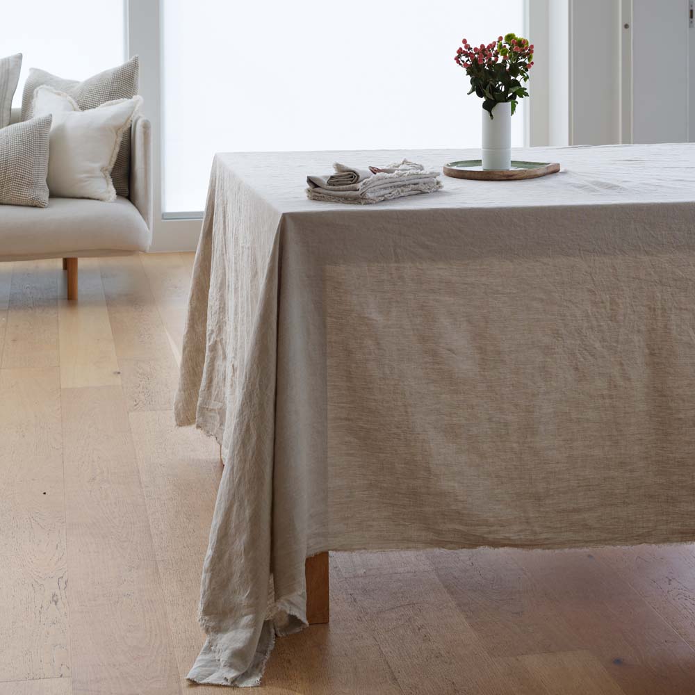 Linen Tablecloth - Natural