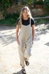 Linen Overalls in Natural