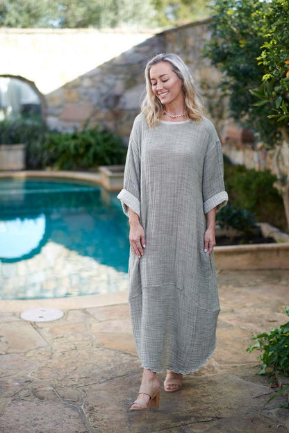 Malle Dress in Khaki