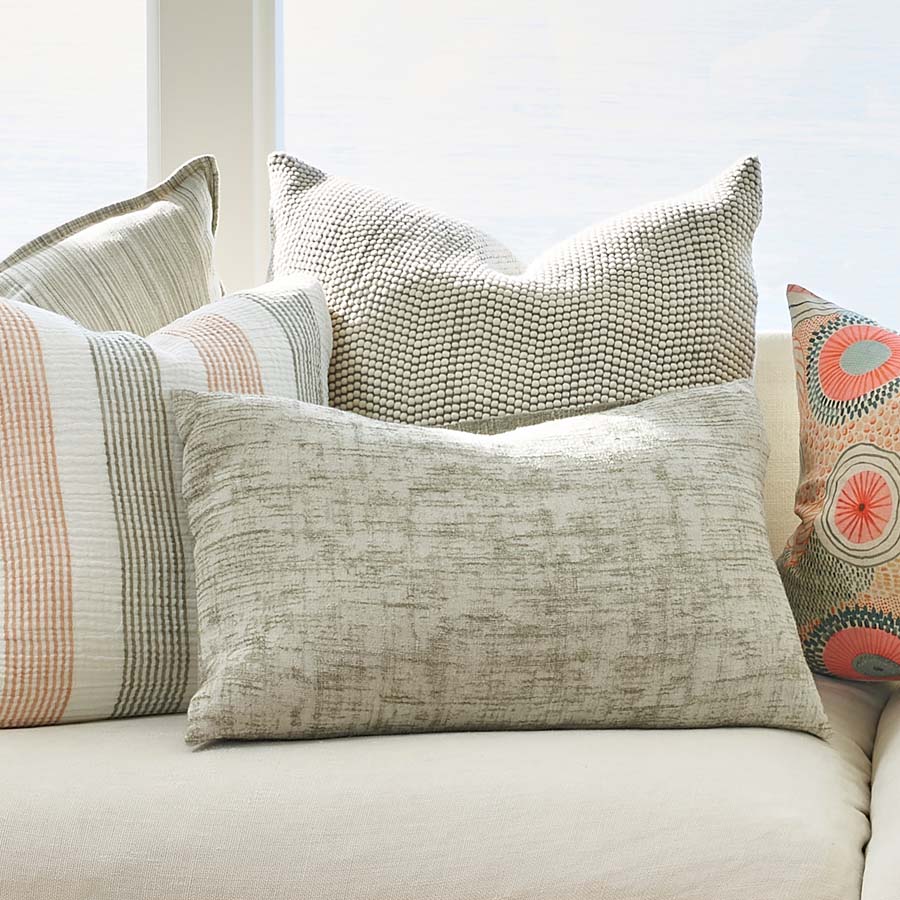 Dendi Reversible Cotton Jacquard Cushion 