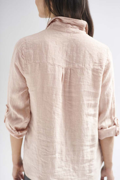 Tailored Linen Long Sleeve Shirt