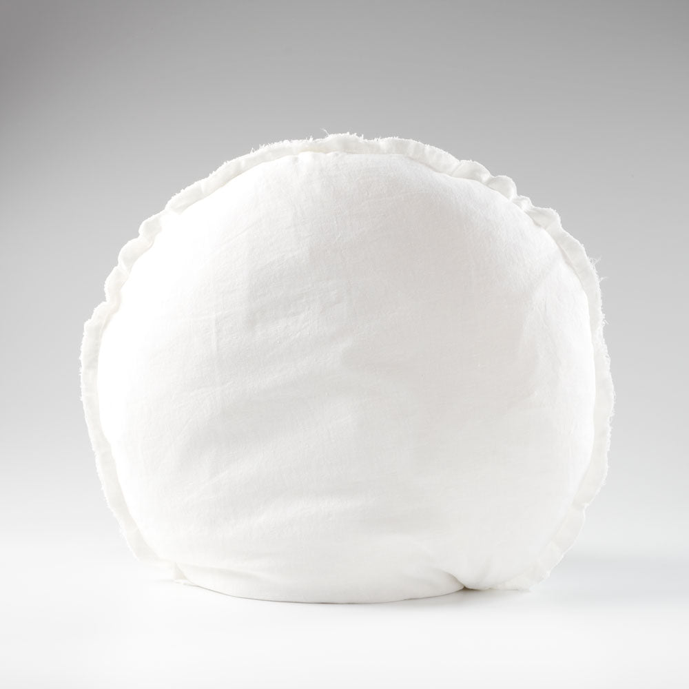 Lulu Linen Cushion - White