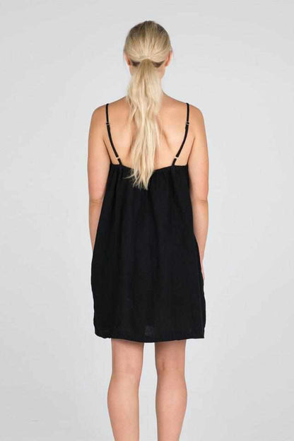 Black The Linen Slip - Black Black / S/M,Black / M/L