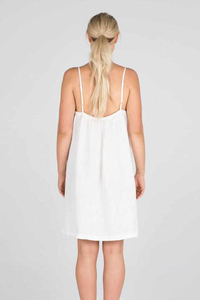 Tan The Linen Slip - White White / S/M,White / M/L