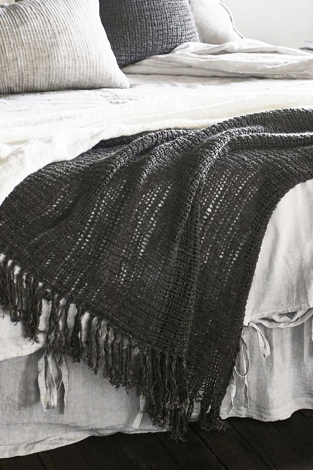 Rustica Linen Throw