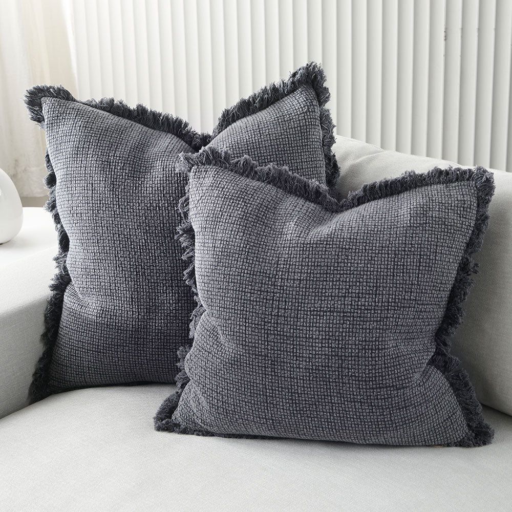 Eadie Lifestyle Chelsea Cushion in Slate