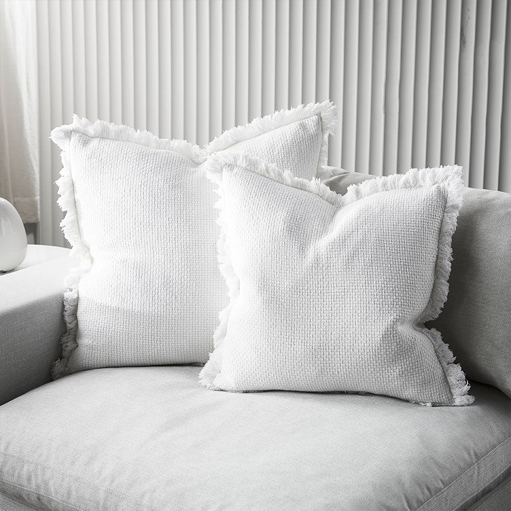Eadie Lifestyle Chelsea Cushion in White