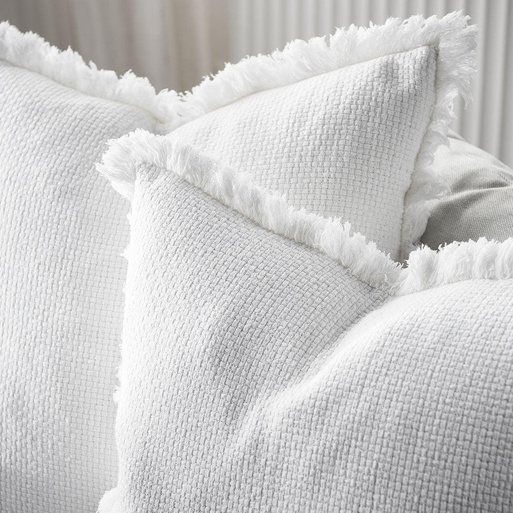 Details on the Eadie Lifestyle Chelsea Cushion in White