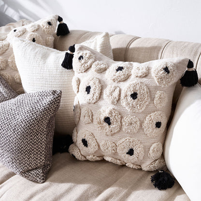 Fleru de fleur hand woven cushion - 50x50cm 