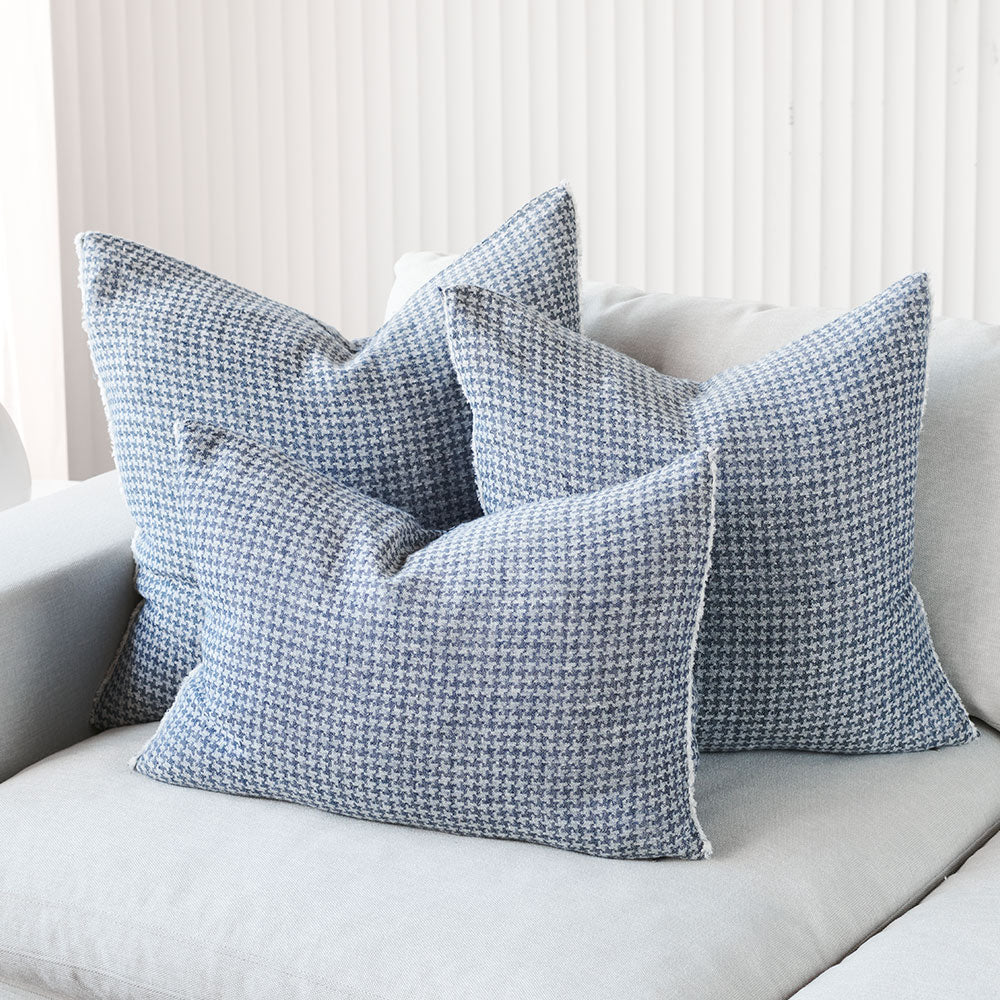 Ordonne Linen Cushion - Navy