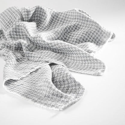 Ordonne Linen Throw - Silver Grey