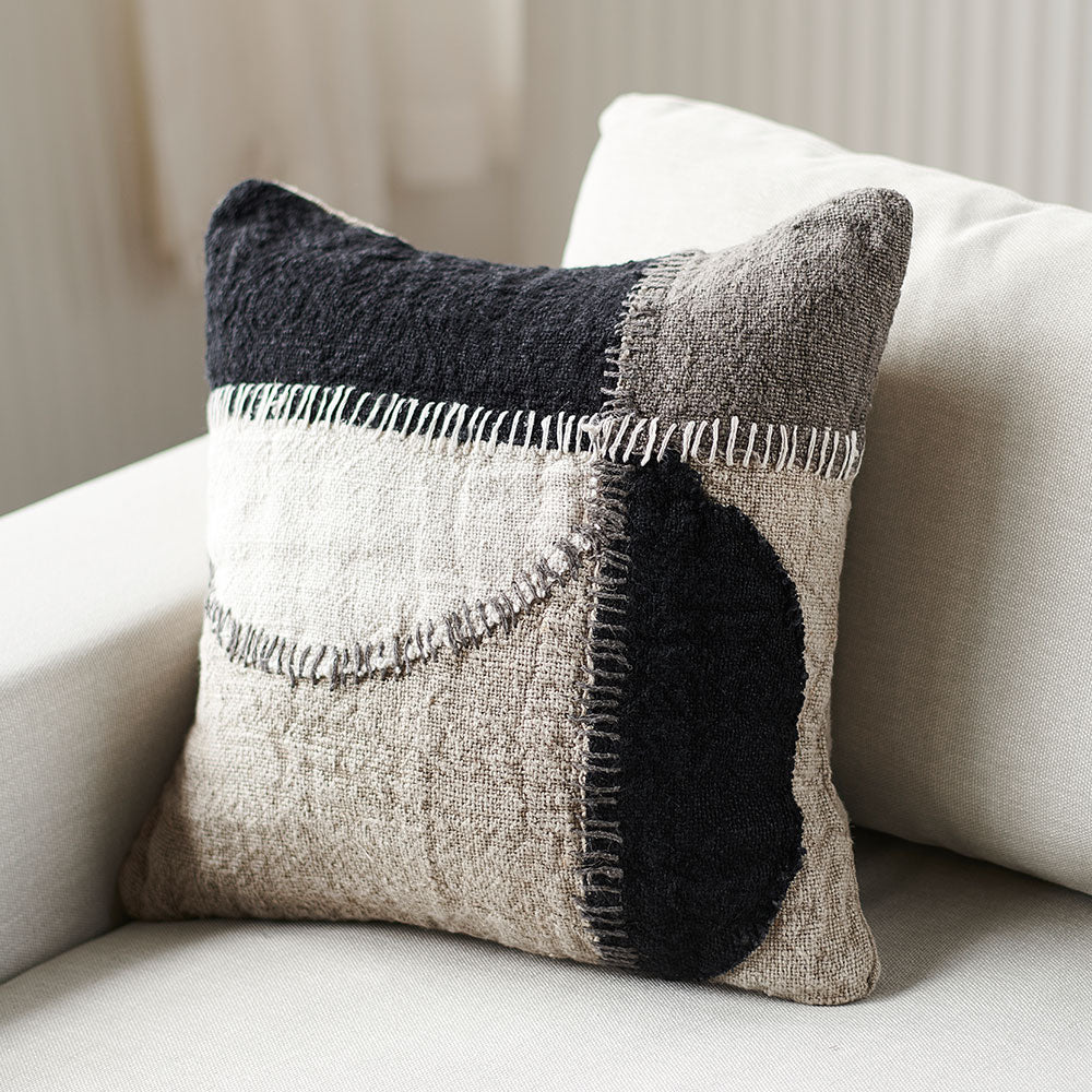 Perfecto Hand Woven Linen Cushion - 50x50cm
