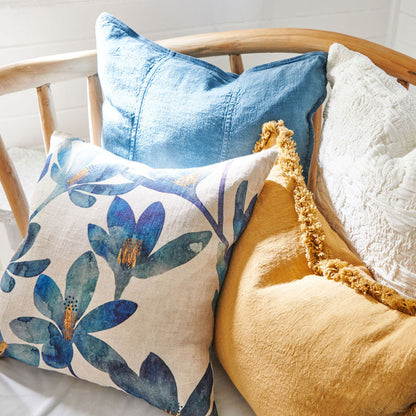 Eadie Lifestyle Luca Cushion in blue azure